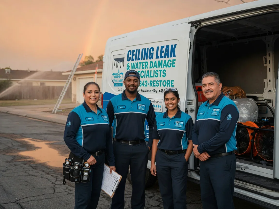 Ceiling Leak Cleanup company in Mesquite, NM